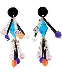 Patrizia Pepe - Techno Pop Fly-Charm Earrings - Lyst