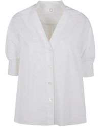 Mantu - Puff-Sleeve Shirt - Lyst