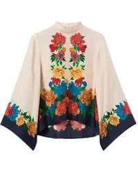 La DoubleJ - Floral Blouse - Lyst