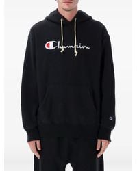 Champion - Logo-Detailing Hoodie - Lyst