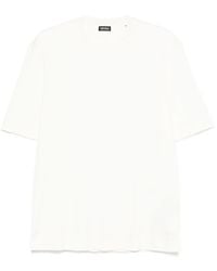 ZEGNA - Cotton-Blend T-Shirt - Lyst