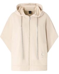 Pinko - Short-Sleeve Zip-Up Hoodie - Lyst