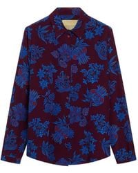 Momoní - Meudon Floral-Print Silk Shirt - Lyst
