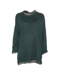 Masnada - Pullover Im Layering-Look - Lyst