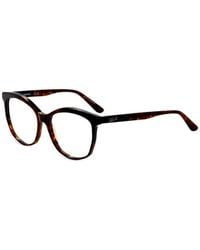 KARL LAGERFELD - Tortoiseshell-Effect Cat-Eye Frame Glasses - Lyst