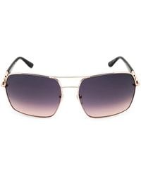 Guess - Rectangle-Frame Sunglasses - Lyst
