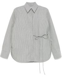 Jil Sander - Chemise En Laine À Carreaux - Lyst