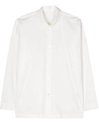 Homme Plissé Issey Miyake - Streamline Cotton Shirt - Lyst