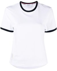 Thom Browne - Cotton T-shirt - Lyst
