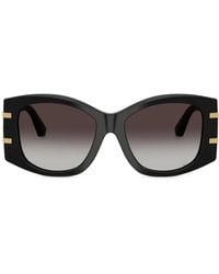 Dolce & Gabbana - Logo-Embellishment Sunglasses - Lyst