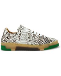 Philipp Plein - Python Low-Top Sneakers - Lyst