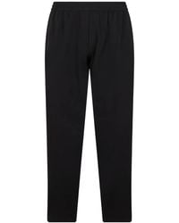 Fedeli - Elasticated-Waistband Straight-Leg Trousers - Lyst