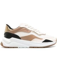 BOSS - Colour-block Panelled Sneakers - Lyst