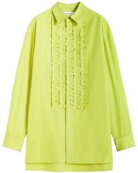 Lanvin - Overhemd Met Ruches - Lyst
