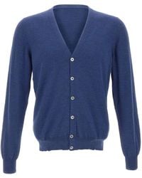 Gran Sasso - V-Neck Button-Up Cardigan - Lyst