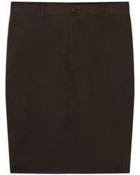 HODAKOVA - Split-Detail Mini Skirt - Lyst