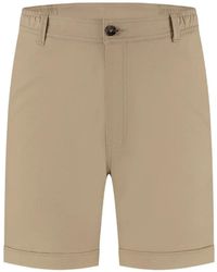 Aurélien - Elasticated-Waistband Seaside Shorts - Lyst