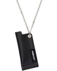 Ambush - Leather Lighter Case Necklace - Lyst