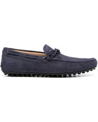 Tod's - City Bow-detail Loafers - Lyst