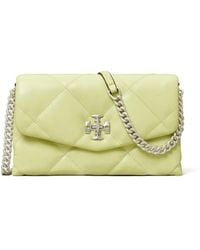 Tory Burch - Portefeuille Matelassé Kira À Bride En Chaîne - Lyst