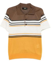 Fendi - Polo À Rayures - Lyst