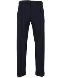Berwich - Retro Long Pleated Trousers - Lyst