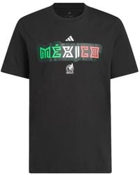 adidas - World Cup 26 Mexico Home Graphic T-Shirt - Lyst