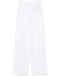 120% Lino - Linen Trousers - Lyst