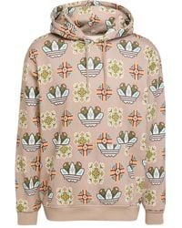 adidas - Felpa Con Cappuccio E Logo - Lyst