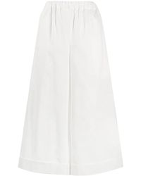 Comme des Garçons - Cropped Wide-Leg Trousers - Lyst