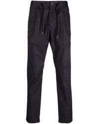 Herno - Pantalon Droit À Lien De Resserrage - Lyst