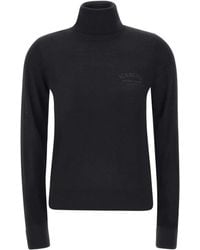 Iceberg - Rollkragenpullover mit Logo-Stickerei - Lyst