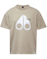 Moose Knuckles - Maurice T-Shirt mit Logo-Print - Lyst