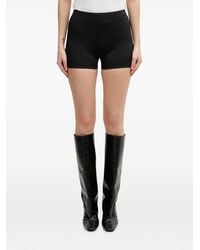 Vetements - Logo-Embroidered Mini Shorts - Lyst