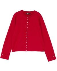agnès b. - Button-Up Cardigan - Lyst