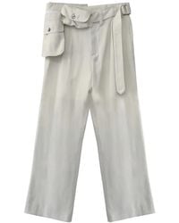 SAN263-1 - Belt-Bag Trousers - Lyst