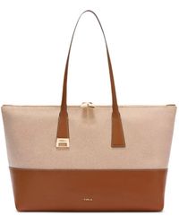 Furla - Olivia M Tote Bag Mit Henkel - Lyst