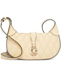 Guess - Logo-Plaque Crossbody Bag - Lyst