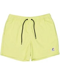 K-Way - Drawstring-Waist Swim Shorts - Lyst