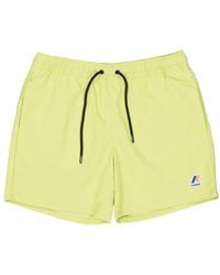 K-Way - Drawstring-Waist Swim Shorts - Lyst