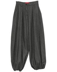 Thelatest - Pleated Balloon-Hem Pants - Lyst