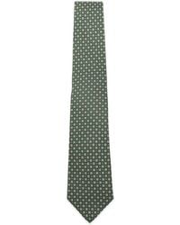Kiton - Krawatte Mit Blumenprint - Lyst