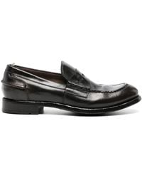 Officine Creative - Balance 017 Leather Penny Loafers - Lyst