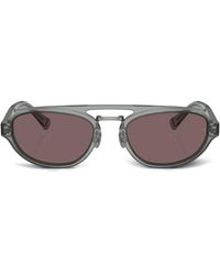 Brunello Cucinelli - Bc4008S Oval-Frame Sunglasses - Lyst