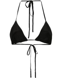 P.A.R.O.S.H. - Halterneck Silk Bra Top - Lyst