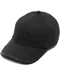 Moncler - Logo-Appliqué Baseball Cap - Lyst
