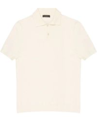 Zanone - Bouclé Short-Sleeve Polo Shirt - Lyst