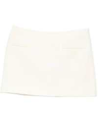 A.M.G - Welt-Pockets Mini Skirt - Lyst