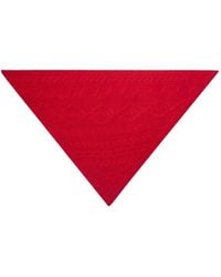 Bompard - Sacha Cable-Knit Triangle Scarf - Lyst