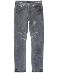 Purple Brand - P005 Faded-Effect Slim Jeans - Lyst